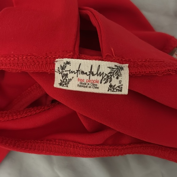 Intimately Free People - Red Jumpsuit with backless - Picture 5 of 6